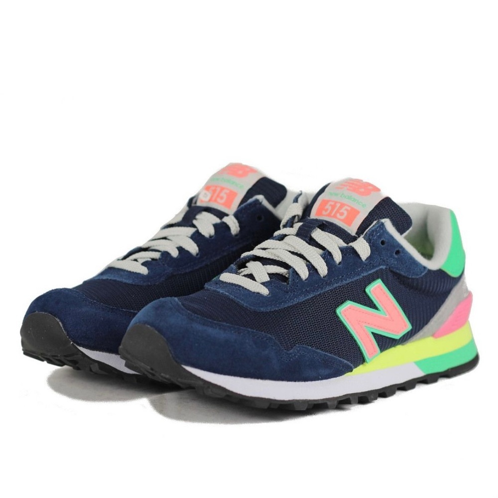 New Balance 515 Navy/Coral/Green Shoes/Sneakers - Size 11